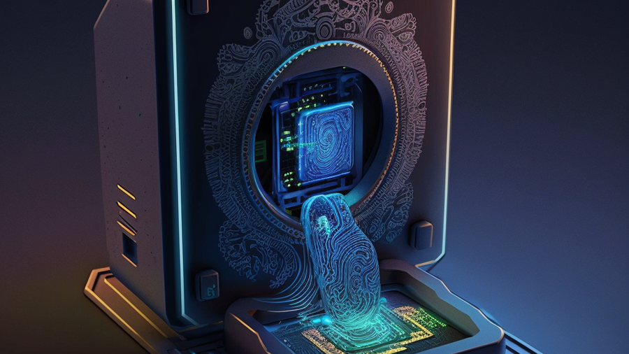 The sensor uses TLS-PSK over USB. We overwrite the PSK and are able to read images.
